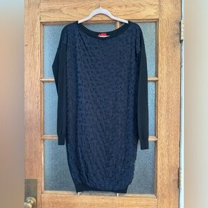 Lanvin long sleeve knit dress